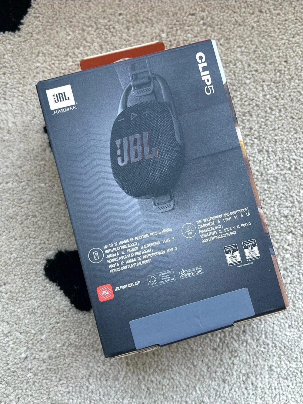 New In Box JBL Clip 5 - Picture 2 of 3